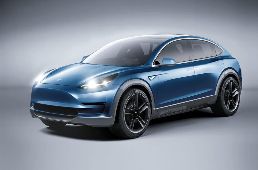 Tesla Model Y render