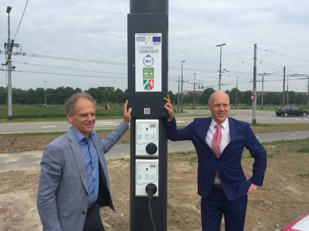 Arnhem elektrische auto laadstation