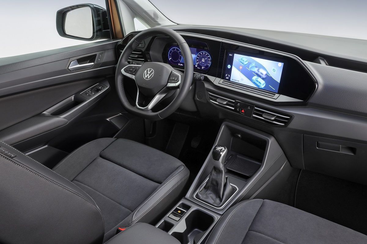 Volkswagen Caddy 2020 heeft een nieuw, hightech interieur