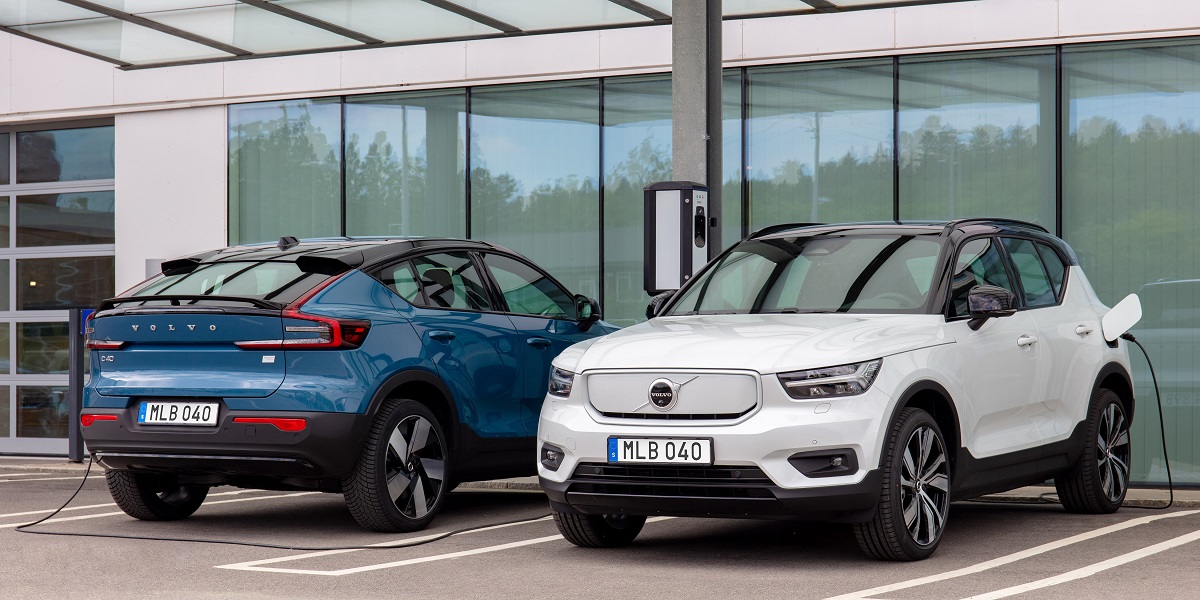 Volvo XC40 Recharge en Volvo C40 Recharge