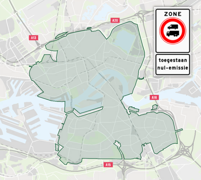 Zero-emissiezone Rotterdam 2025