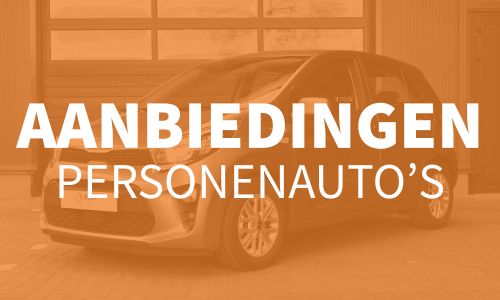 Acties personenauto's