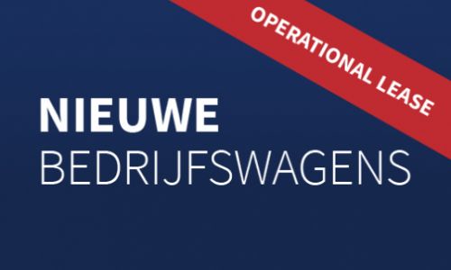 Voorraad nieuwe bedrijfswagens