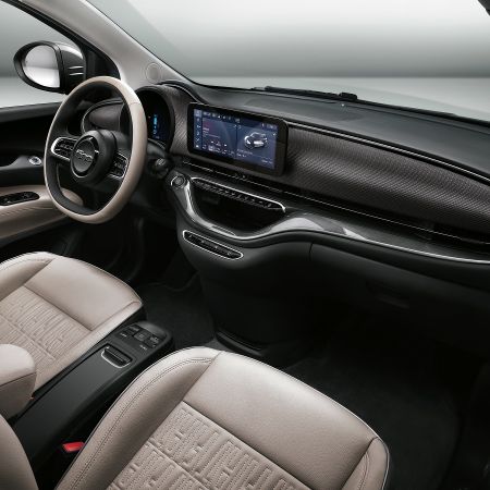 Fiat 500e interieur