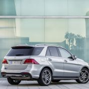 Achterzijde Mercedes-Benz GLE 2015
