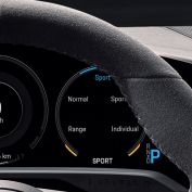 Porsche Taycan dashboard