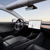 Tesla Model 3 zwart interieur