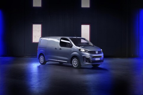 De nieuwe Fiat Scudo komt ook volledig elektrisch als E-Scudo