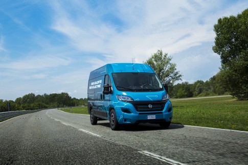 De Fiat e-Ducato is een van de breedst inzetbare elektrische bedrijfswagens