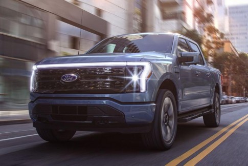 Ford F-150 Lightning elektrische pick-up onthuld Ford F-150 Lightning elektrische pick-up onthuld