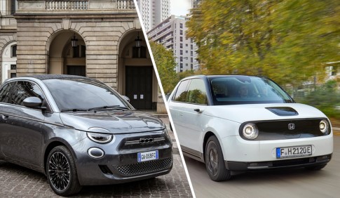 Head to head: de Honda e en Fiat 500e