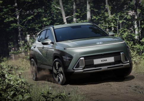 De nieuwe Hyundai Kona wordt groter en ziet er radicaal anders uit