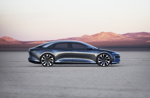 De luxe en razendsnelle Lucid Air van dichtbij bekeken De luxe en razendsnelle Lucid Air van dichtbij bekeken