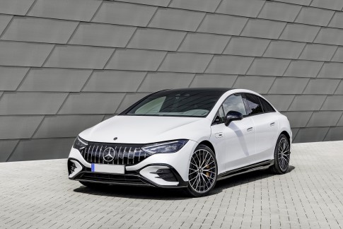 Elektrische Mercedes-AMG EQE pakt uit met 687 pk Elektrische Mercedes-AMG EQE pakt uit met 687 pk