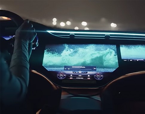 Mercedes geeft een voorproefje van het EQS interieur Mercedes geeft een voorproefje van het EQS interieur