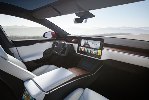 Dit is waarom de nieuwe Tesla Model S en Model X geen schakelhendel meer hebben Dit is waarom de nieuwe Tesla Model S en Model X geen schakelhendel meer hebben