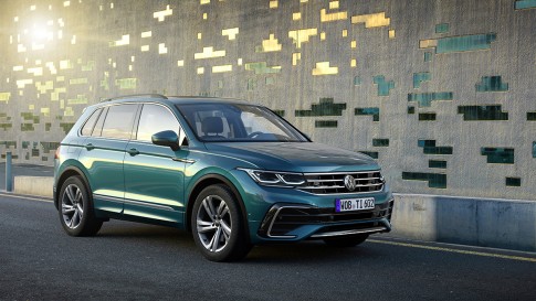 Nieuwe neus en hybride aandrijving voor Volkswagen Tiguan Nieuwe neus en hybride aandrijving voor Volkswagen Tiguan