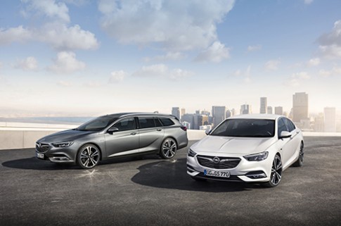 "De toekomst is voor iedereen" reclameslogan begint met nieuwe Opel Insignia