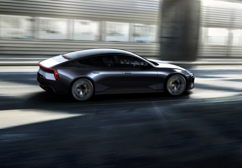 Polestar gunt ons een eerste blik op de Polestar 5 Polestar gunt ons een eerste blik op de Polestar 5