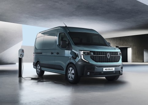 Renault Master wordt compleet vernieuwd en krijgt ruim 400 km actieradius