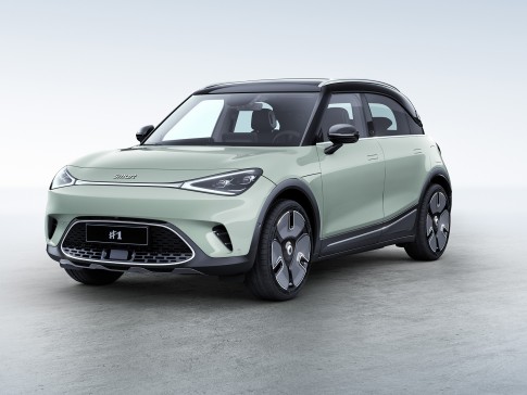 Met de Smart #1 SUV gaat het merk voor een maatje groter Met de Smart #1 SUV gaat het merk voor een maatje groter