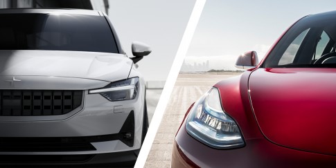 Tesla Model 3 vs. Polestar 2, wie wint de strijd? Tesla Model 3 vs. Polestar 2, wie wint de strijd?
