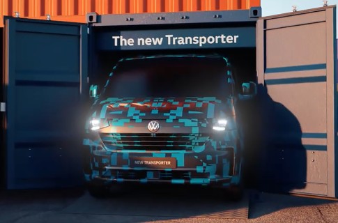 Nieuwe Volkswagen Transporter komt in 2024 ook elektrisch én als PHEV