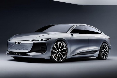 Audi toont Audi A6 e-tron Concept met revolutionaire verlichting Audi toont Audi A6 e-tron Concept met revolutionaire verlichting
