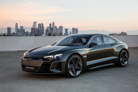 De Audi e-tron GT Concept is een flinke waarschuwing voor Tesla