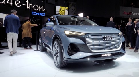 Audi Q4 e-tron concept steelt de show