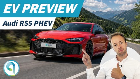 Video: Audi RS5 PHEV preview - Wat gebeurt er als Audi een RS hybride maakt?