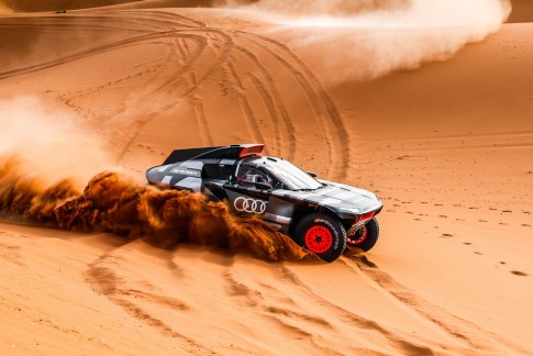 Elektrische Audi RS Q E-Tron gaat de show stelen bij Dakar 2022