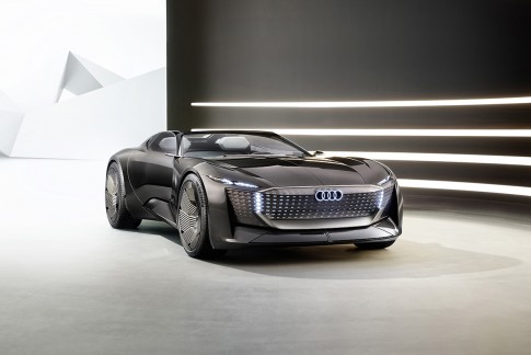 Deze elektrische conceptauto van Audi kan zichzelf transformeren