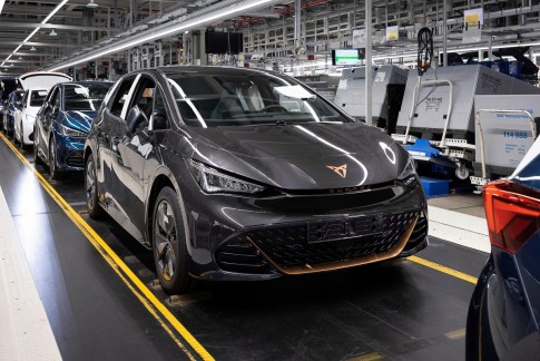 Cupra Born productie is begonnen, vanaf november leverbaar Cupra Born productie is begonnen, vanaf november leverbaar