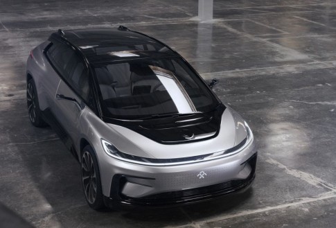Dit is hem! De Faraday Future FF 91 elektrische auto Dit is hem! De Faraday Future FF 91 elektrische auto