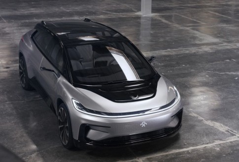 Dit is hem! De Faraday Future FF 91 elektrische auto