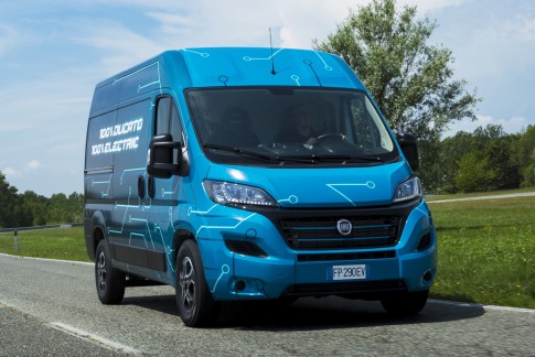 Fiat Ducato Electric krijgt een actieradius van 360 kilometer