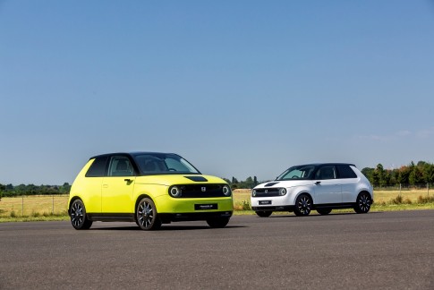 Elektrische Honda e gooit charmes in de strijd op Goodwood