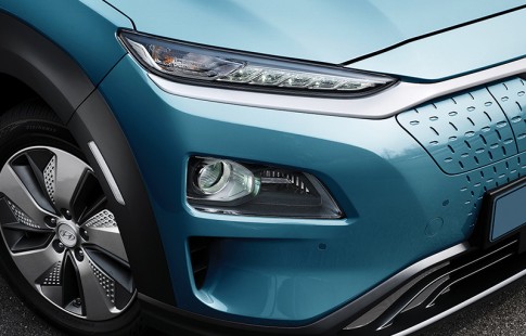 Met de Hyundai KONA Electric actieradius rijdt u wel 482 km op één acculading Met de Hyundai KONA Electric actieradius rijdt u wel 482 km op één acculading