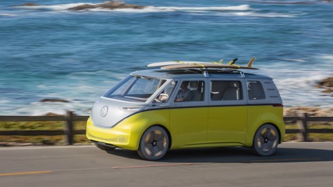 Volkswagen I.D. Buzz elektrische bus gaat 2022 in productie