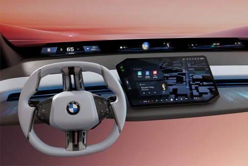 Zo ziet het futuristische interieur van de nieuwe BMW's eruit