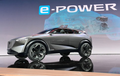 Nissan onthult de IMQ Concept met nieuwe e-POWER aandrijving Nissan onthult de IMQ Concept met nieuwe e-POWER aandrijving