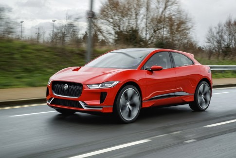 Elektrische Jaguar I-Pace voor het eerst in het openbaar Elektrische Jaguar I-Pace voor het eerst in het openbaar