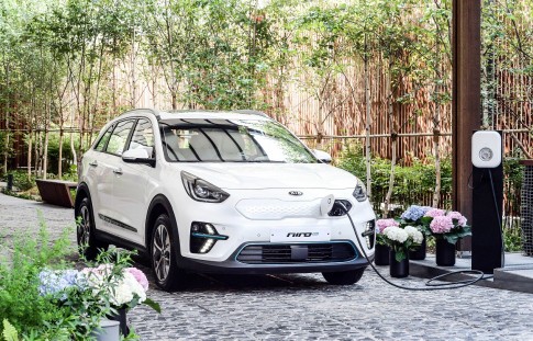 Bekijk de rijk uitgeruste topuitvoering van de Kia e-Niro