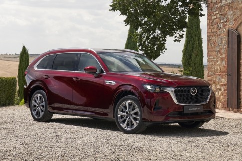 Nieuwe Mazda CX-80 onthuld: Plug-in hybrid SUV met zeven zitplaatsen