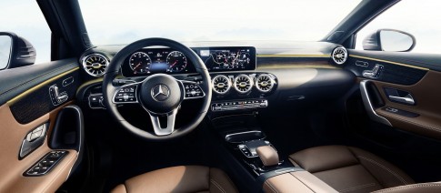 Lease de Mercedes-Benz A-klasse binnenkort met vernieuwd dashboard