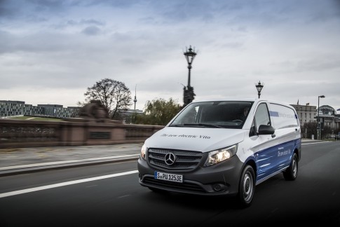 Mercedes-Benz toont elektrische eVito, bestelbus met 150 km bereik
