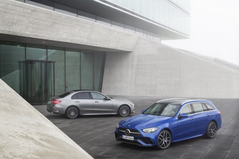 Mercedes C-klasse heeft Tesla-achtig touchscreen, leasen vanaf voorjaar 2021