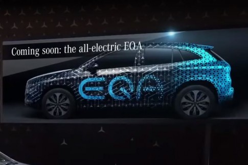 Elektrische Mercedes-Benz EQA is 'coming soon', wordt een crossover