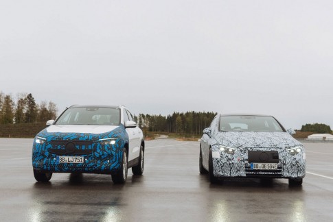 De nieuwe elektrische Mercedes EQA en topmodel EQS komen eraan!